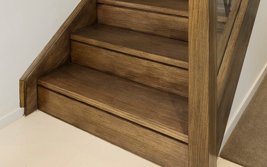 wood staircase